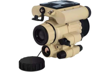 Image of AGM Global Vision F14-3AP Fusion Night Vision and Thermal Monocular, 640x512, 50 Hz, Mil-Spec Elbit or L3 Gen 3 FOM 2200 Plus, P43-Green Phosphor IIT, Sand, 7152522111012F14