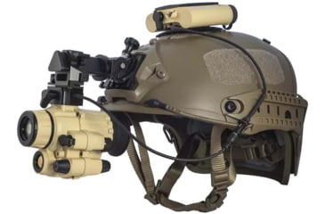 Image of AGM Global Vision F14-3AP Fusion Night Vision and Thermal Monocular, 640x512, 50 Hz, Mil-Spec Elbit or L3 Gen 3 FOM 2200 Plus, P43-Green Phosphor IIT, Sand, 7152522111012F14