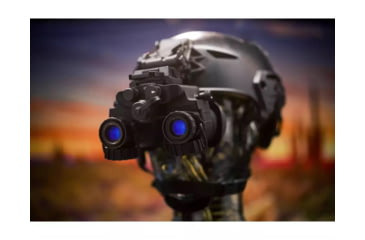 Image of AGM Global Vision NVG-50 NL1 Dual Tube Night Vision Goggle/Binocular 51 Degree FOV Gen 2 Plus, Level 1, Black, 4.4 4.6 2.9, 14NV5122483011