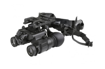 Image of AGM Global Vision NVG-50 NL1 Dual Tube Night Vision Goggle/Binocular 51 Degree FOV Gen 2 Plus, Level 1, Black, 4.4 4.6 2.9, 14NV5122483011