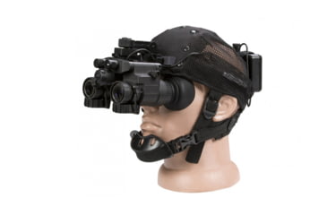 Image of AGM Global Vision NVG-50 NL1 Dual Tube Night Vision Goggle/Binocular 51 Degree FOV Gen 2 Plus, Level 1, Black, 4.4 4.6 2.9, 14NV5122483011
