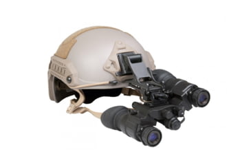Image of AGM Global Vision NVG-50 NL1 Dual Tube Night Vision Goggle/Binocular 51 Degree FOV Gen 2 Plus, Level 1, Black, 4.4 4.6 2.9, 14NV5122483011