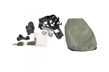 Image of AGM Global Vision PVS14-OMEGA 3AW2 Light Weight Night Vision Monocular 51 degree FOV Gen 3+ Auto-Gated White Phosphor Level 2., Black, 4.5 2.5 2.75, 11PO4123454121