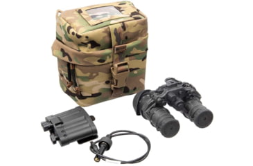 Image of AGM Global Vision Ultralight Night Vision Goggle/Binocular 51 degree FOV with Gen 3 Auto-Gated Level 1, P43-Green Phosphor IIT, Black, 12UN512941143111