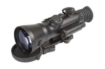 Image of AGM Global Vision Wolverine-4 NL2 Night Vision Rifle Scope W/Sioux850 Long-Range Infrared Illuminator 4x108mm, Gen 2 Plus, Level 2, Black, 12.1 x 3.7 x 3.8, 15WOL422103231