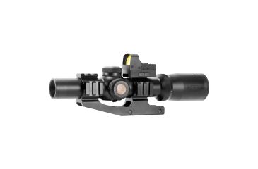 Image of Aim Sports 1-4x24 Tri-Illuminated Red Dot Sight, 4.2in Eye Relief, 3 MOA, Black, ACRFFR