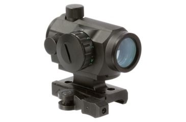 Image of AIM Sports Inc 1X20 Dual Illuminated Micro Dot w/QD Lower 1/3 Co-Witness Riser, Black, RQDT125-L