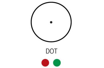 Image of AIM Sports Inc 1x25 Dual Illuminated Reflex Sight w/Adj Turret RTDW125