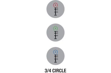 Image of AIM Sports Inc 3-9X40 Dual Illuminated Rifle Scope w/ Circle Dot Reticle, JT2C3940G