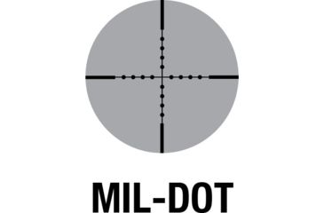 Image of AIM Sports Inc 4x32 Tri-Illuminated Rifle Scope w/ Fiber Optic Sight, JTSFO432G-N