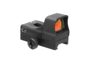 Image of AIM Sports Inc Compact 1x27mm Red Dot Reflex Sigh, 3.5 MOA Dot Sight, Aircraft Grade Aluminum, Black, RT5-C1, EDEMO1