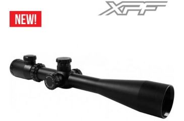 Image of AIM Sports Inc XPF Series 10-40x50 Dual Illuminated Rifle Scope w/Side Parallex/Rangefinder Reticle JXPFR104050G