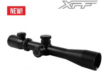 Image of AIM Sports Inc XPF Series 2.5-10x40 Dual Illuminated Rifle Scope w/Rangefinder Reticle JXPFR251040G