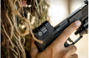 Image of Aimpoint ACRO P-2 Red Dot Reflex Sight, 3.5 MOA Dot Reticle, Black, Hard Anodized, 1.9L x 1.3W x 1.2H, 200691