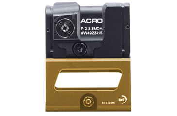 Image of B&amp;T ACRO P-2 Reflex Red Dot Sight, 1x 0.59x0.59in, 3.5 MOA Red Dot, Black, AP200777RALM
