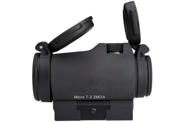 Image of Aimpoint Micro T-2 Red Dot Sight, 1x18mm, 2 MOA, Picatinny, Black, 200170