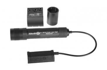Image of AimSHOT Ultra Compact Pistol 5mW Green Laser/LED light, BLK KT8106