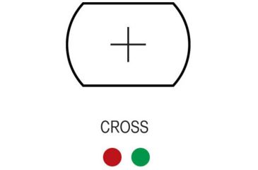 Image of AimSports Dual Ill. Red Dot Sight 4 Different Reticles, Black, Red-Green RT4-03, EDEMO2