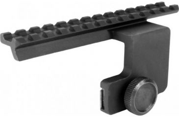 Image of AimSports Ruger Mini-14 Side Scope Mount/Black, Black MRB001