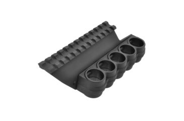 Image of Aimtech ASM V-Way Shotgun Saddle Mount,Remington-1100 1187 12ga., Black, ASM-1-5S