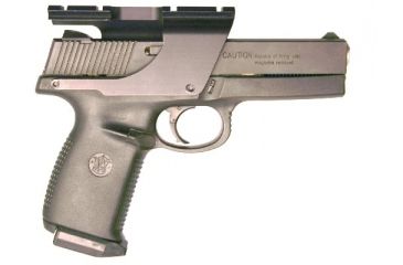 Image of Aimtech Revolver handgun Mount for S&amp;W  L Frame Stainless, Silver AMSL2