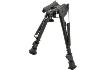 Image of Aimtech Stud Mount 9-13 in Adjustable Notched Leg Bipod, Heavy Duty, Black, AFA-10753