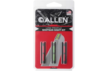 Image of Allen 81568A Illuminated Front Sight Remington, Benelli Clamp On Green Red