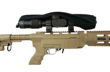 Image of Alpine Innovations ScopeSlicker Weatherproof Tactical Scope Cover, Black, 9in-12in, SK-STFD08-G10