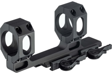 Image of American Defense Manufacturing 1-Piece 2in Offset Scope Mount, Titanium Lever, 30mm Ring Size, Black, AD-RECON-M-30-TL