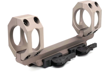 Image of USED American Defense Manufacturing 1-Piece Extra Wide No Offset QD Mount, Titanium Lever, 30mm Rings, FDE, AD-RECON-SEW-30-FDE-TL, EDEMO2