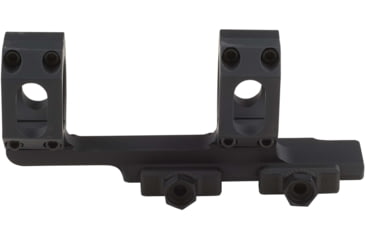 Image of American Defense Manufacturing 2in Offset - 30mm Dual Ring Scope Mount w/ 1/2in Titanium GI Bolts, Black, Small, AD-RECON-30-TGIB