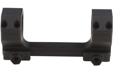 Image of American Defense Manufacturing 30mm Dual Ring Scope Mount w/ 1/2in Titanium GI Bolts, Black, Small, AD-DELTA-30-TGIB