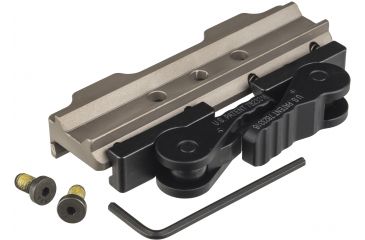 Image of American Defense Manufacturing AD-B3-HD Modular Base, Standard Lever, Flat Dark Earth, AD-B3-HD STD FDE
