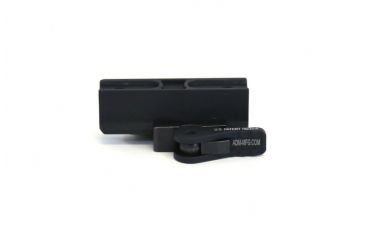 Image of American Defense Manufacturing Aimpoint Comp M4 Mount 1 Piece Lower 1/3rd Co-Witness, Tactical Lever, Black, AD-CM4-11 TAC R