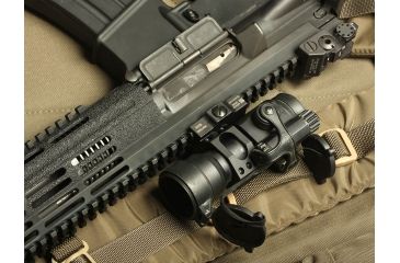 Image of American Defense Manufacturing Aimpoint Low Profile Mount, Standard Lever, Black, 30mm, AD-68-L STD