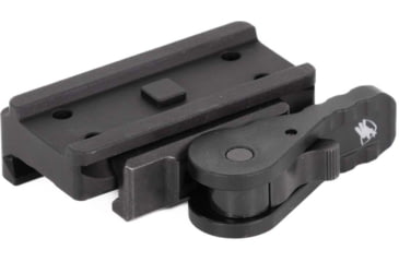 Image of American Defense Manufacturing Aimpoint T1 Micro Mount Low, Standard Lever, Black, AD-T1-L STD