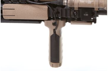 Image of American Defense Manufacturing BattleGrip Quick Detach Vertical Grip, Insight, Flat Dark Earth, BGV-QDITI-FDE-STD