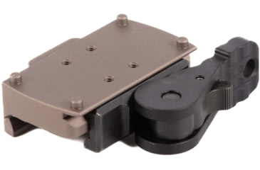 Image of American Defense Manufacturing Burris FastFire Mount, Tactical Lever, Flat Dark Earth, AD-22 TAC R FDE