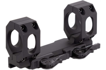 Image of American Defense Manufacturing Dual Ring Scope Mount Straight Up, Low Version for Bolt Guns and the need to bring Close to the Barrel, 30 MOA, 30mm Rings, Black, AD-RECON-SL 30MOA 30 STD-TL