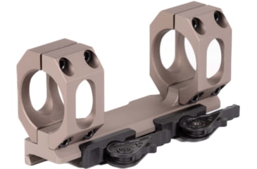 Image of American Defense Manufacturing Dual Ring Scope Mount Straight Up, Low Version/Need to bring Close to the Barrel, 30 MOA, 34mm Rings, Flat Dark Earth, RECON-SL-30MOA-34-STD-FDE-TL