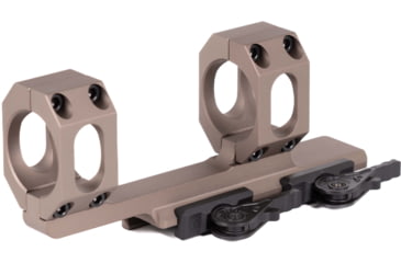 Image of American Defense Manufacturing Dual Ring Scope Mount w/ a 2in Offset, 20MOA, 30mm Rings, Flat Dark Earth, AD-RECON-20 MOA 30 STD FDE-TL
