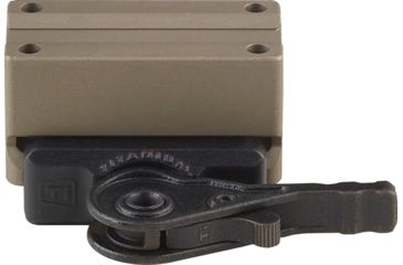 Image of American Defense Manufacturing One Piece Mount Co-Witness for the Trijicon MRO, Flat Dark Earth, AD-MRO-10 STD FDE-TL