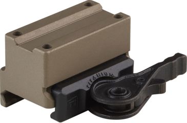 Image of American Defense Manufacturing One Piece Mount Co-Witness for the Trijicon MRO, Flat Dark Earth, AD-MRO-10 STD FDE-TL