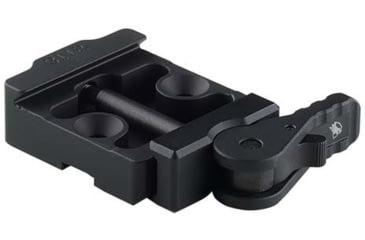 Image of American Defense Manufacturing Quick-Disconnect Mount w/ Standard Lever Assembly, Black, AD-ARCA-BP-STD