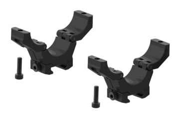 Image of American Rifle Company M-Brace 1in Riflescope Rings, 24mm Height, Black, MB-R-25.4-24