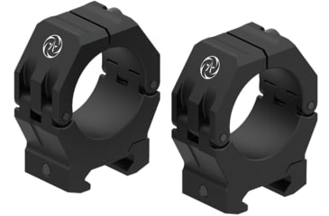 Image of American Rifle Company M-Brace 1in Riflescope Rings, 24mm Height, Black, MB-R-25.4-24