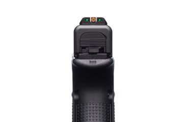 Image of AmeriGlo Agent 3-Dot Tritium Night Sight Set, Green Tritium, Orange Outline Front, Glock G42/G43, Black, GL-851