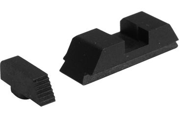 Image of Ameriglo Complete Black Night Sight Sets Combat Style Black Front Black Rear For Fits Glocks 17 19 22 23 24 26 27 33 34 35 37 38 39 Gt 502