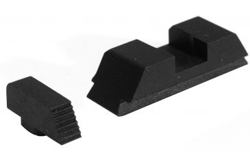Image of Ameriglo Complete Black Night Sight Sets Target Style Black Front Black Rear For Fits Glocks 17 19 22 23 24 26 27 33 34 35 37 38 39 Gt 500