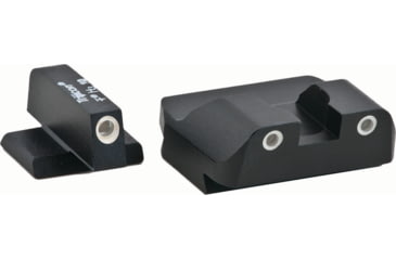 Image of Ameriglo Complete Night Sight Set Operator Style Green Front Green Rear For Fnp 45 Fn 605 Op